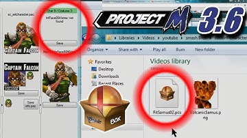 Taking and Replacing Custom Skins in Project M 3.6 Tutorial