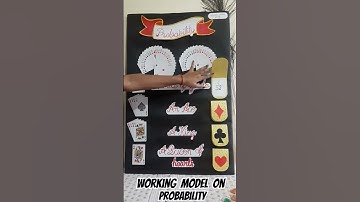 Probability working model #class10 #model #probability #shorts