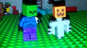Dr.Zombo// How to make a LEGO Minecraft Armor Stand