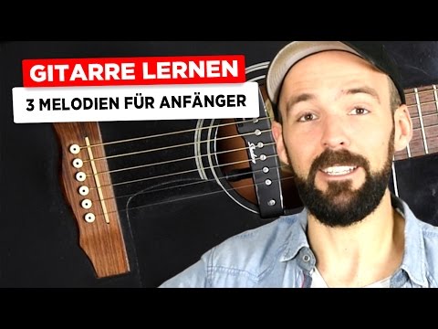 Video: Wie Man Eine Melodie Auf Einer Gitarre Spielt
