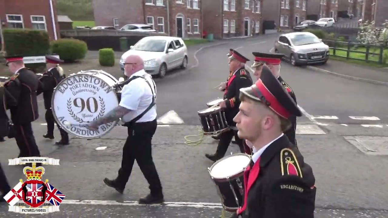 Edgarstown Accordion Band @ Markethill Protestant Boys FB Parade 2025