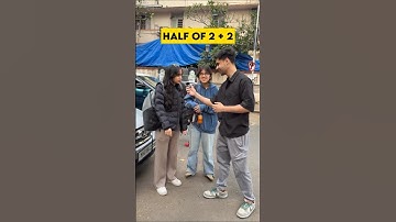 bodmas question with random girl// maths tricky questions// #bodmas #maths #mathematics #puzzle