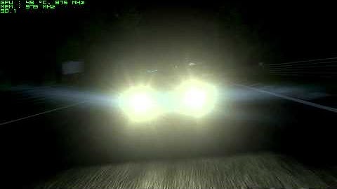 Shift 2 First time in Nordschleife at night with R32 - replay - HD 4890 + Q9550 - PsR