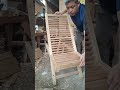 I make a chaise longue professional woodworking mortise and tenon crafts folk crafts carpentry craf