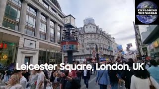 Exploring Leicester Square, London, UK