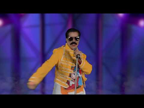 Mina Mercury - Show Must Go On | Living On My Own Freddie Mercury Impersonator