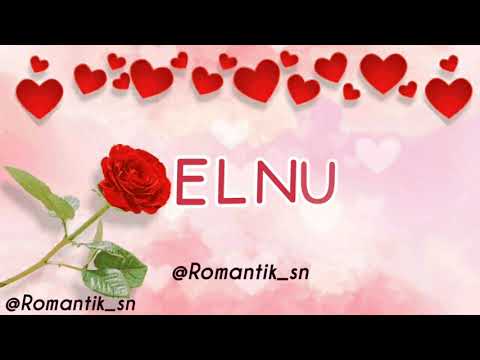 Adı Elnurə olanlar üçün super video mahnı (whatsapp status) 2019