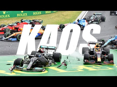 F1'de Kaotik Anlar   #f1 #formula1 #chaos