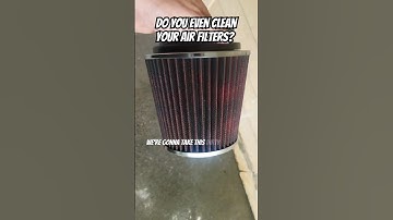 How to clean a reusable air filter? 🤔 #shorts
