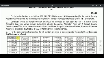 IB Security Assistant Result 2019