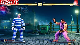 Cody Vs Dan Hibiki Hardest Ai - Street Fighter V