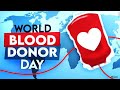 World Blood Donor Day in Cenla