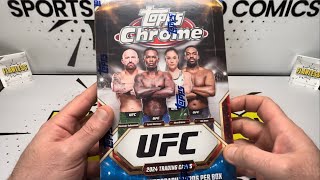 2024 Topps Chrome UFC Hobby Box “Pre-Release Preview “  Watch Before You Buy,  2 Autos…