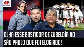 "Uma pessoa DE DENTRO do São Paulo ME FALOU que o Zubeldía..." OLHA esse BASTIDOR que foi ELOGIADO!