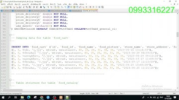 สอนรับทำโปรแกรม php การ backup database mysql การ export data ด้วย php myadmin