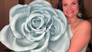 DIY Rose Flower Foam Wall Art Tutorial: Craft an Enchanting Floral Statement Piece