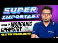 Super Important Topics of Inorganic Chemistry (With Analysis) | JEE Main 2025 | Ashwani Sir