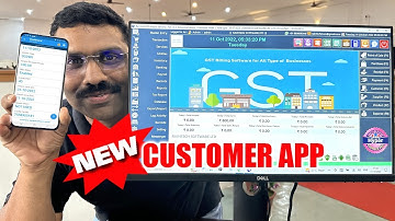 Customer android application from Raintech POS Billing software