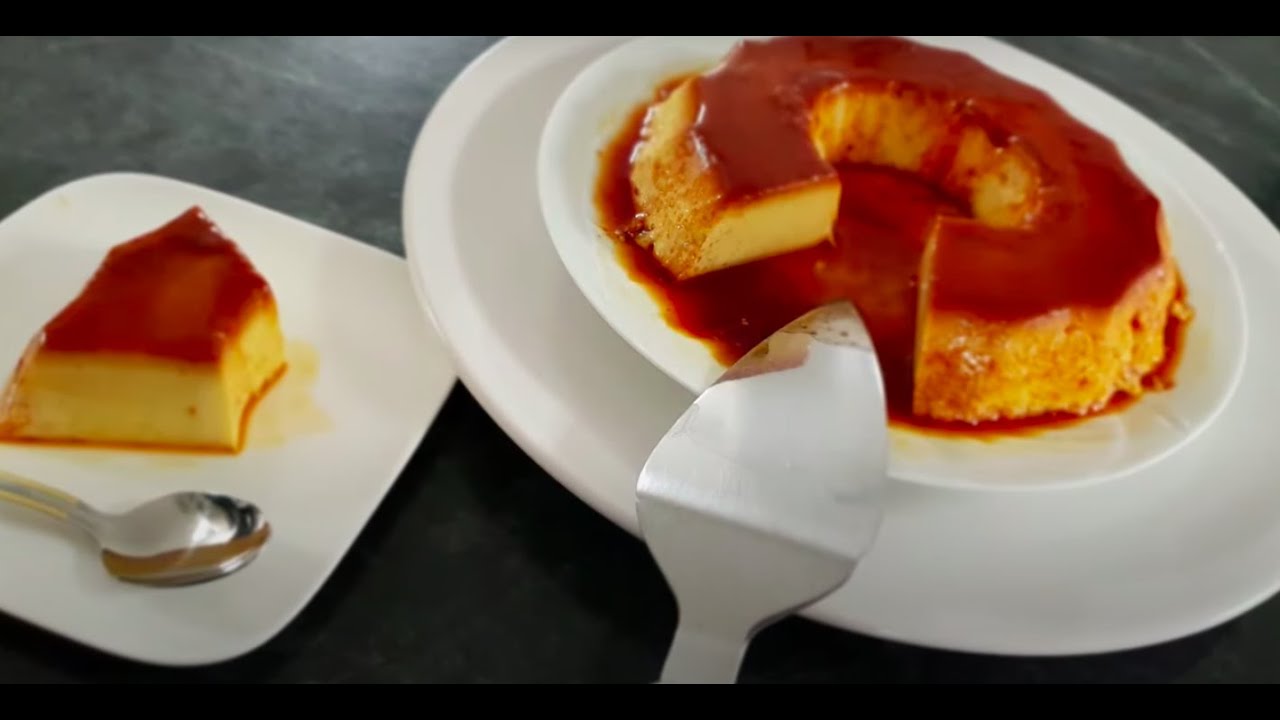 Creme Caramel Parfume Au Citron Et A La Vanille Pour Ramadan بالعربية و الفرنسية Youtube