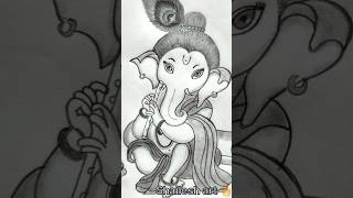 Ganesh ji drawingREALASIC vs CARTOON|IGanesh chaturthi drawing shorts drawing art happyganesh