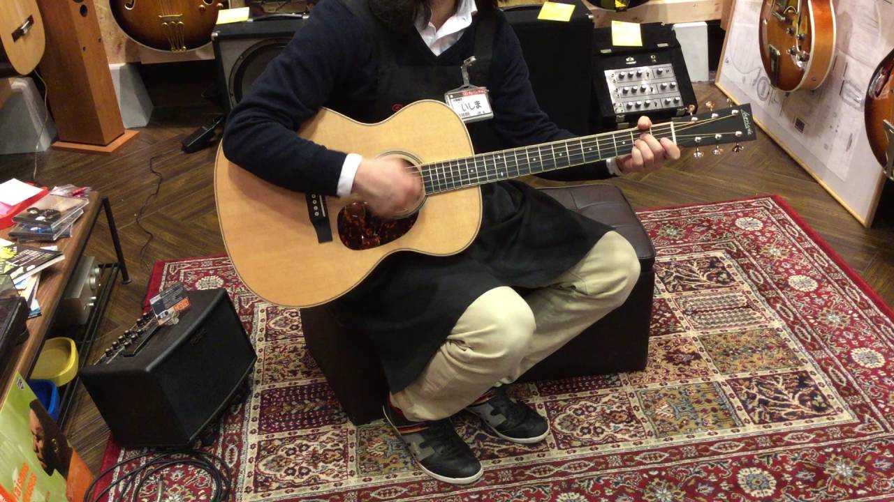 Larrivee ラリビー / OM40 Mahogany 【イシバシ楽器心斎橋店】 - YouTube