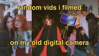 random vids i filmed on my old digital camera // случайные видео с моей мыльницы