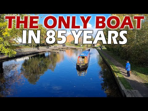 117 - The Only Narrowboat In 85 Years On The Isolated Restored Montgomery Canal, Welshpool - Berriew