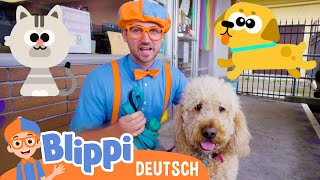 Blippi besucht das Tierheim - Blippi! | Moonbug Kids Deutsch