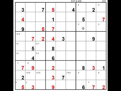 Sudoku extremo desde 7 YouTube