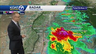 Flash flood warning for parts of Albuquerque