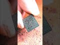 Qualcomm SM 7150 CPU Reballing #samsung #smartphone