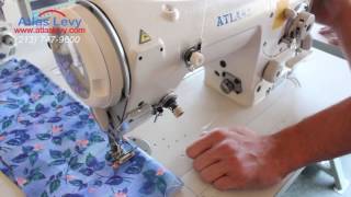 AtlasUSA AT2284 How to do single need, regular zig zag and 3 Step Zig Zag