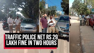 Bengaluru: Traffic police net Rs 29 lakh fine in two hours | Cobrapost