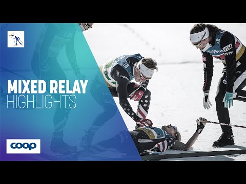 USA I | Winner | Mixed Relay | Falun | FIS Cross Country