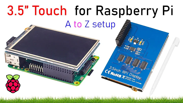 How to Set Up a 3.5'' LCD Touchscreen on Raspberry Pi5 | TFT Display Module Installation Guide