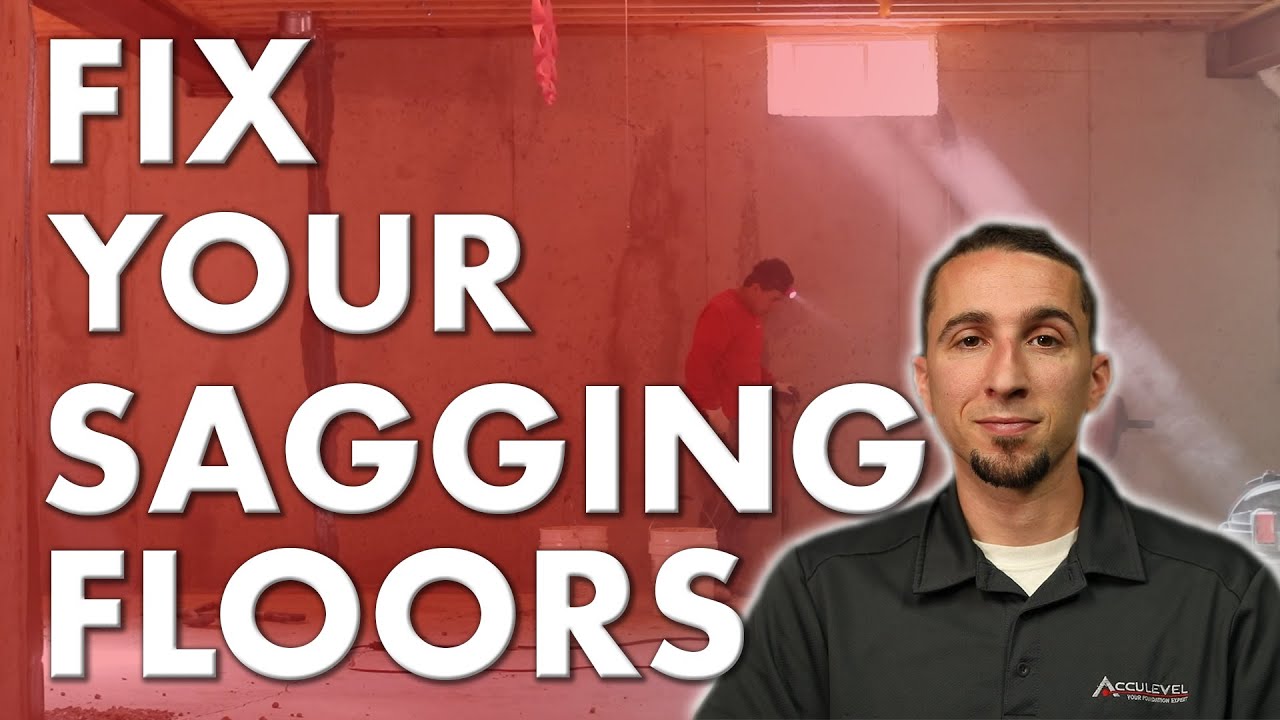 The Best Solution for Fixing Sagging Floors YouTube