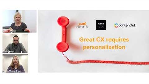 Great CX requires personalization