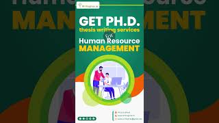 Get Phd Thesis Writing On Human Resource Management 