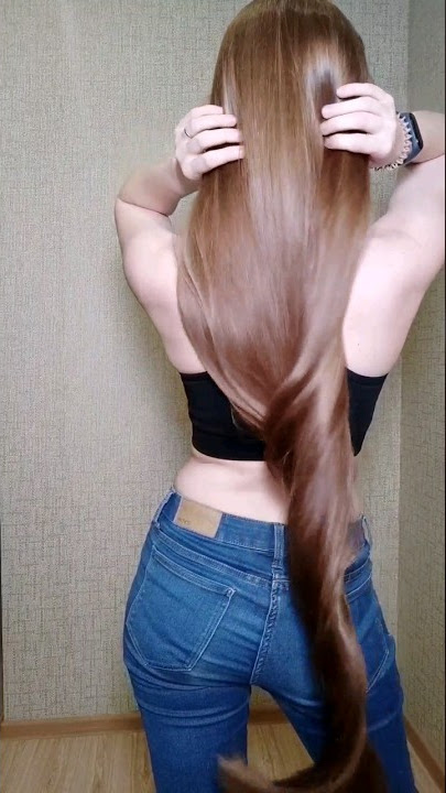Best bundrop? 🔥 Beautiful long hair play #longhair #hairplay #bundrop #bundropchallenge