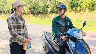 Vong's younger cousin was on summer vacation and came back to visit her