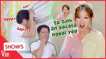 Trường Giang muốn đập đầu "lên máu" khi Hari Won chơi Nhanh Như Chớp