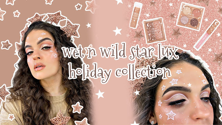 the prettiest holiday makeup collection | WET N WILD Star Lux Holiday Collection Review & Swatches
