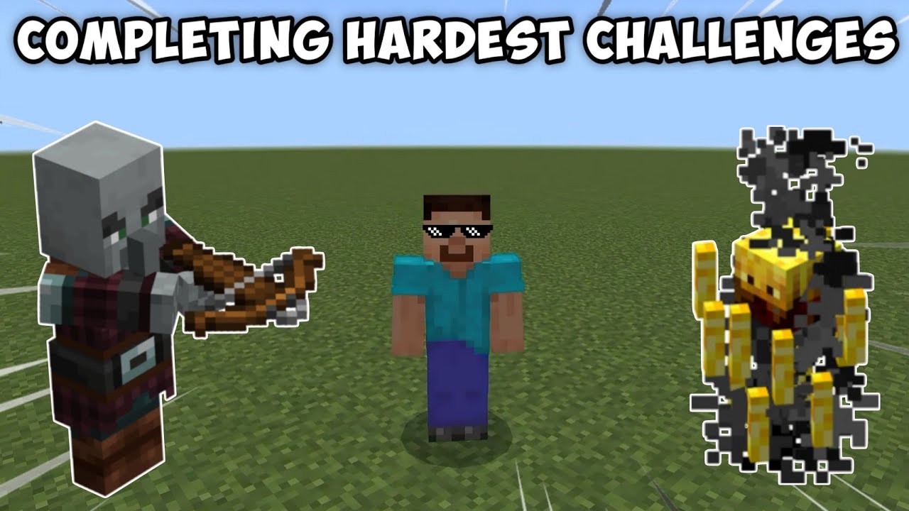 Completing HARDEST CHALLENGES Of My Friends | Minecraft Truth and Dare ...