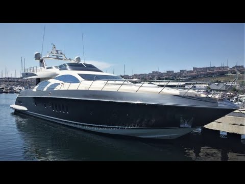 ⁣Azimut 98 Leonardo with new engines full Interior and Exterior tour Motor Yachts For Sale
