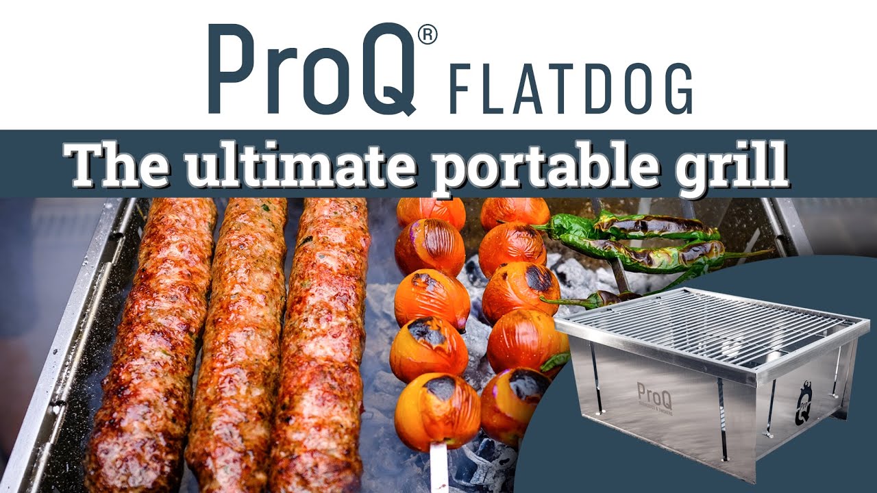 lilla Helt tør Anklage Grilling on the ProQ Flatdog - YouTube