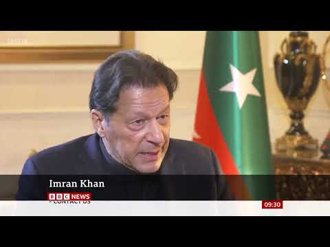 Lahore: Chairman PTI Imran Khan Exclusive Interview on BBC News with Caroline Davies