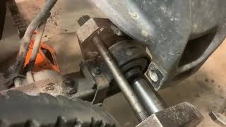 Peterbilt Low Air Leaf | Press Bushing Out/In Spring Eye