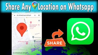 How to share Any Particular location on Whatsapp !! screenshot 5