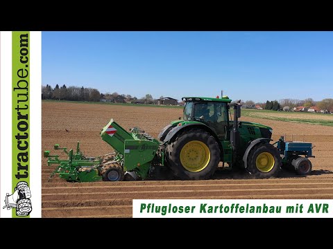 Ploughless potato cultivation for over 20 years - A farm with AVR technology