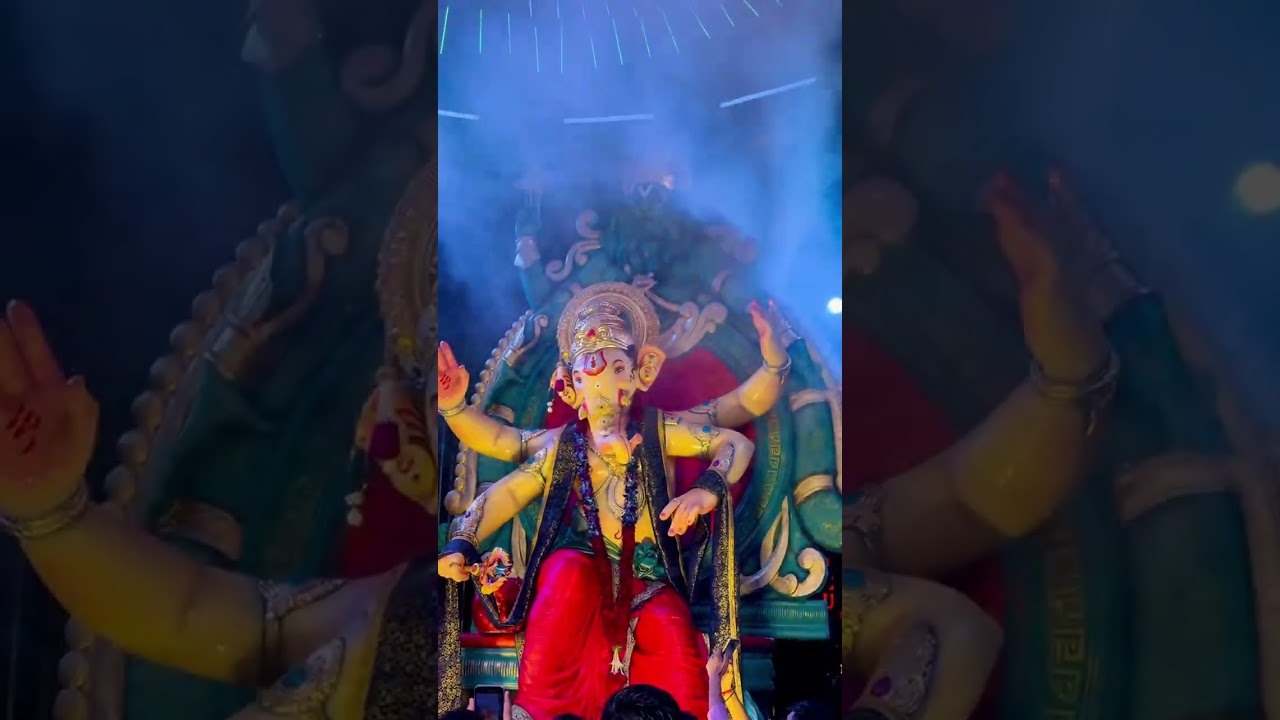 Bappa Aagman 🙏🏻❤️ || Bappa Morya 🤌🏻❤️ || #ganpati #aagman #aagman2025 #ganpatibappamorya #shiyam